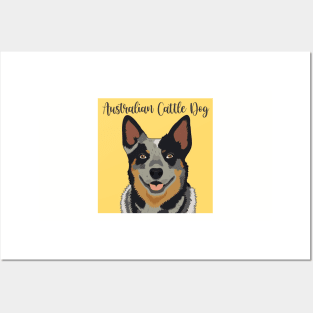 Australian Cattle Dog Posters and Art